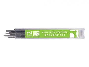 Potloodstiften Q-Connect 0,3mm HB (12)
