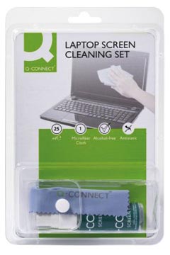 Reinigingsspray voor scherm en toetsenbord Q-Connect 25 ml