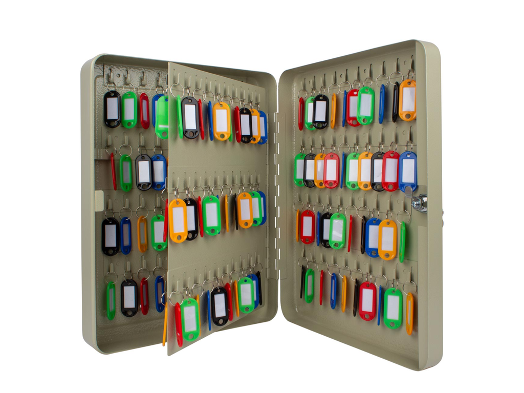 Sleutelkast voor 140 sleutelhangers Q-Connect Grijs