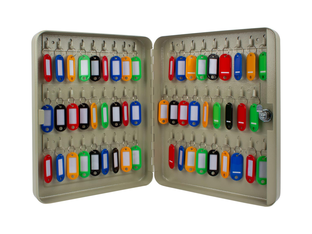 Sleutelkast voor 54 sleutelhangers Q-Connect Grijs