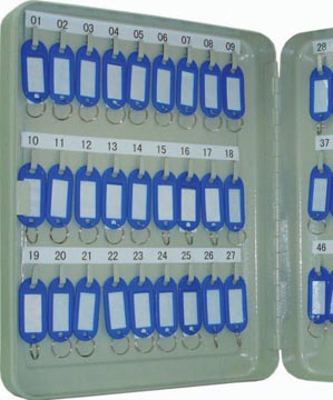 Sleutelkast voor 54 sleutelhangers Q-Connect Grijs