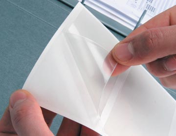 Zelfklevende Corner Pocket Q-Connect 10x10cm (10)