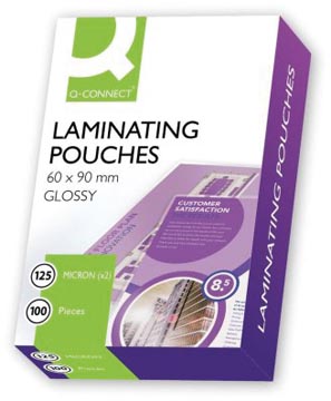 Lamineerhoes Q-Connect 60x90mm 2x125µ (100)