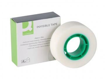 Plakband Q-Connect Invisible 19mmx33m 