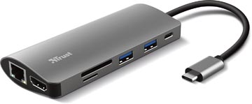 USB-Hub Trust Dalyx 7-in-1 USB-C Multiport Adapter