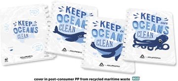 Schrift Aurora Adoc Ocean Waste Plastics A4 commercieel geruit
