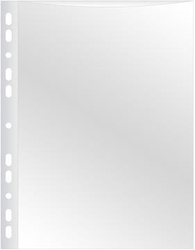 Showtas Q-Connect PP A4 80 micron 11-gaats glashelder (50)