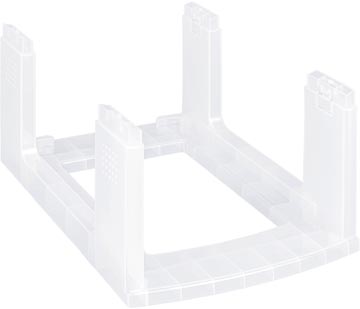 Sectie om toren te verhogen met doos of lade Really Useful Box transparant