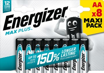 Batterijen Energizer Max Plus AA (8)