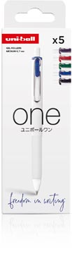 Gelroller Uni-ball ONE 0,7 mm assorti (5)