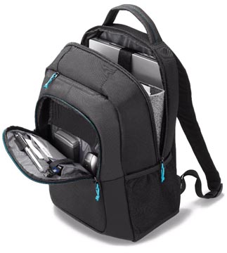 Laptoprugzak Dicota Spin voor laptops tot 15,6" zwart