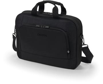 Laptoptas Dicota Eco Top Traveller voor laptops tot 14,1" zwart