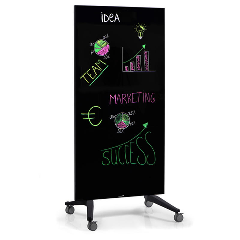 Mobiel Glasbord Legamaster magnetisch