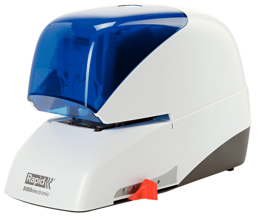 [ESS-20993210] Elektrische nietmachine Rapid Supreme R5050e 50vel (wit/blauw)