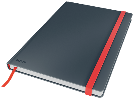 [ESS-44830089] Notitieboek Leitz Cosy Soft Touch gelamineerd karton 175 x 255 mm gelijnd 160 blz (fluweel grijs)