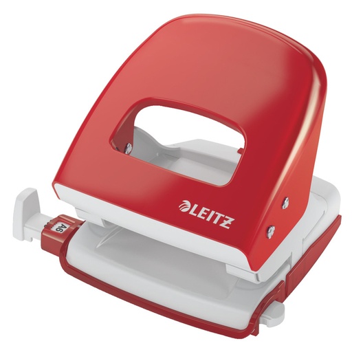 [ESS-50080025] Perforator Leitz New NeXXt Corporate Identity 2-gaats 30vel (rood)