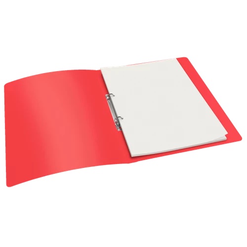 [ESS-1221011] Ringmap Esselte PP A4 2 O-ringen 16 mm rug 25mm (rood)