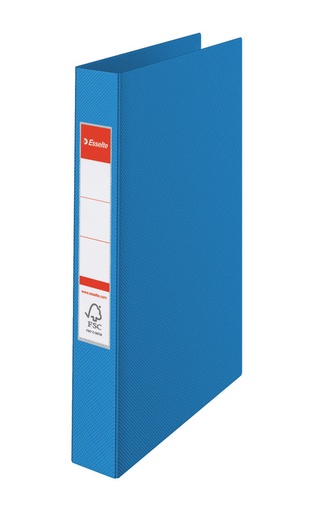 [ESS-14452] Ringmap Esselte PP A4 2 O-ringen 25mm rug 4,2cm (blauw)