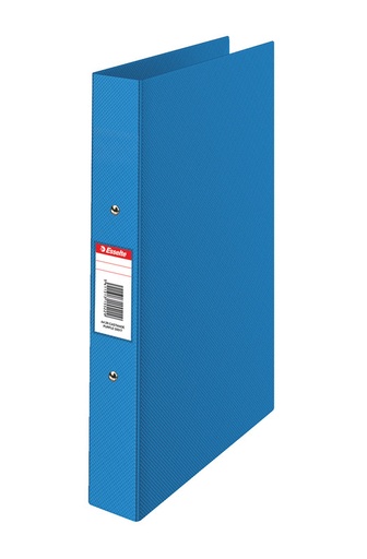 [ESS-50002] Ringmap Esselte Standaard PP A4 2 O-ringen 25 mm rug 42mm (blauw)