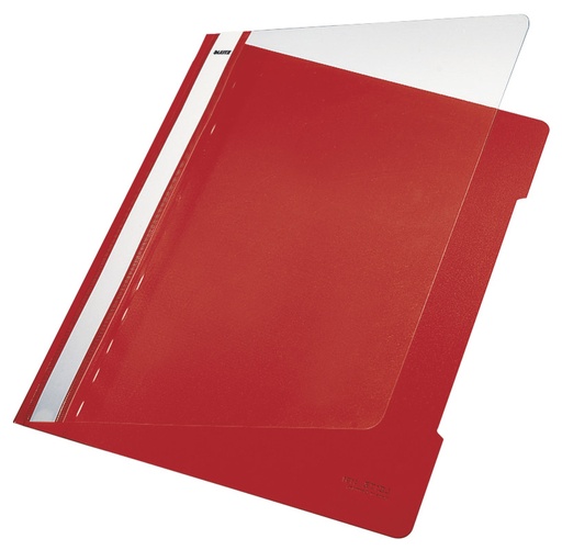 [ESS-41910025] Snelhechtmap Leitz Standaard PVC A4 (25) (rood)