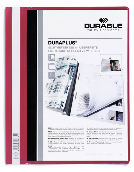 Snelhechtmap Durable Duraplus PP A4 maxi