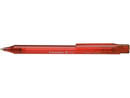 [SCH-130402] Balpen Schneider Fave medium (rood)