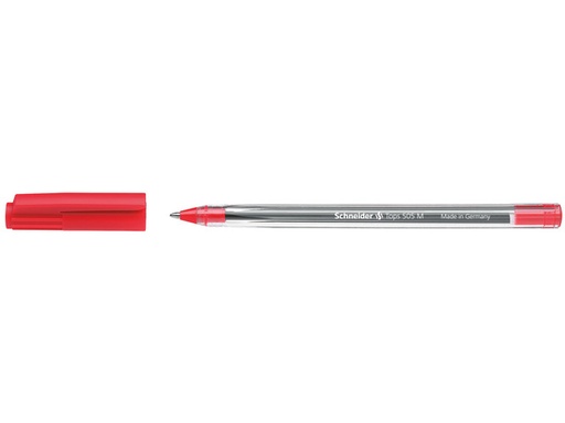 [SCH-150602] Balpen Schneider Tops 505 medium (rood)