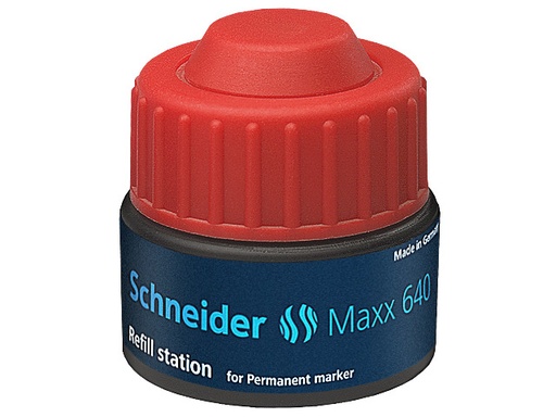[SCH-164002] Navulinkt Schneider 640 voor permanent marker 130/133 30 ml (rood)