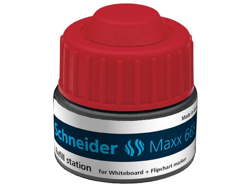 [SCH-166502] Navulinkt Schneider 665 voor whiteboardmarker 290/293 30 ml (rood)