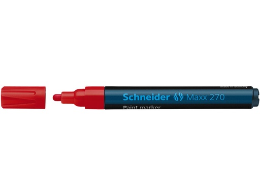 [SCH-127002] Paintmarker Schneider Maxx 270 rond 1-3 mm (rood)