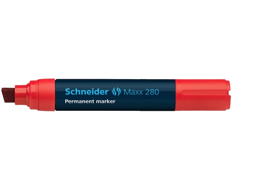 [SCH-128002] Permanent marker Schneider 280 schuin 4-12 mm (rood)