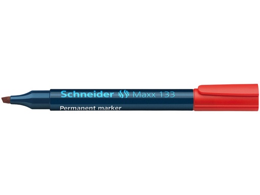 [SCH-113302] Permanent marker Schneider Maxx 133 schuin 1-4 mm (rood)