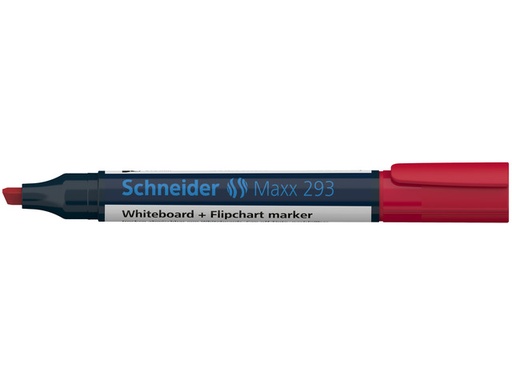 [SCH-129302] Whiteboard/flipchartmarker Schneider 293 schuin 1-4 mm (rood)