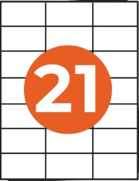 [ETI-32700419] EtiPage 21 etik/blad 63.5 x 38.1 mm 100 bl (mat groen)