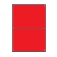 [ETI-31800539] Etipage 02 etik/blad 200 x 143.5 mm 100 bl (rood)
