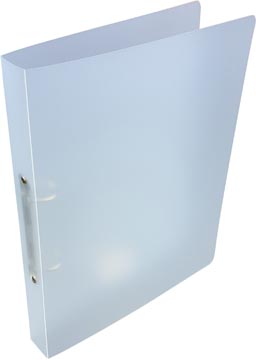 [TIM-701046] Ringmap Alpha PP A4 2 O-ringen 25 mm rug 35mm (wit transparant)