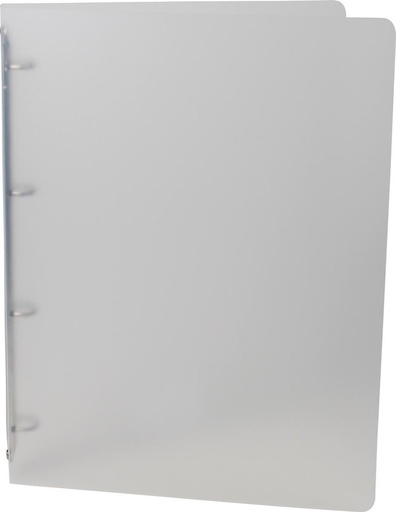 [TIM-700056] Ringmap Alpha PP A4 4 O-ringen 16 mm rug 22mm (wit transparant)