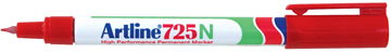 Permanent marker Artline 725 ronde punt 0.4 mm