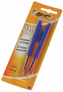 Balpen Bic M10 Clic Original blister (2)