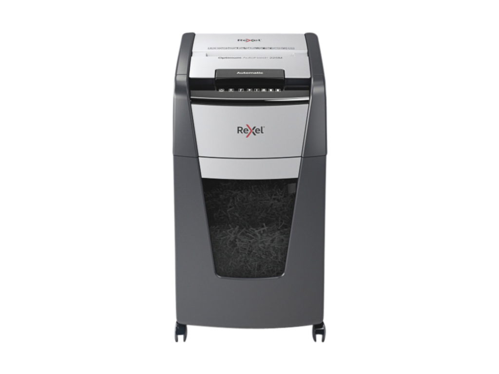 Automatische papiervernietiger Rexel Optimum AutoFeed+ 225M Micro Cut P5
