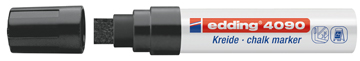 [TIM-4090Z] Krijtmarker Edding 4090 beitelpunt 4-15 mm (zwart)