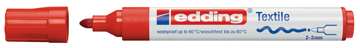 [TIM-4500R] Textielmarker Edding 4500 ronde punt 2-3 mm (rood)