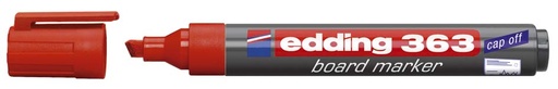 [TIM-363R] Whiteboardmarker Edding 363 beitelpunt 1-5 mm (rood)