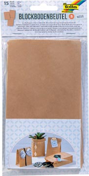 [TIM-41110] Papierzak Folia 100x55x175mm (15) (kraft)