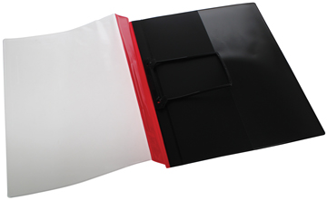[KAN-1021515] Hechtmap Jalema met clip A4 PVC (rood)