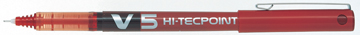 [TIM-2227002] Roller Pilot Hi-Tecpoint V5 fijn (rood)