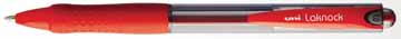 [TIM-SN100MR] Balpen Uni-ball Laknock punt 1 mm schrijfbreedte 0.4 mm RT (rood)