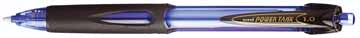 Balpen Uni-ball Power Tank punt 1.0 mm schrijfbreedte 0.4 mm RT