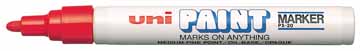 [TIM-PX20R] Paintmarker Uni-Ball ronde punt 2.2-2.8 mm (rood)
