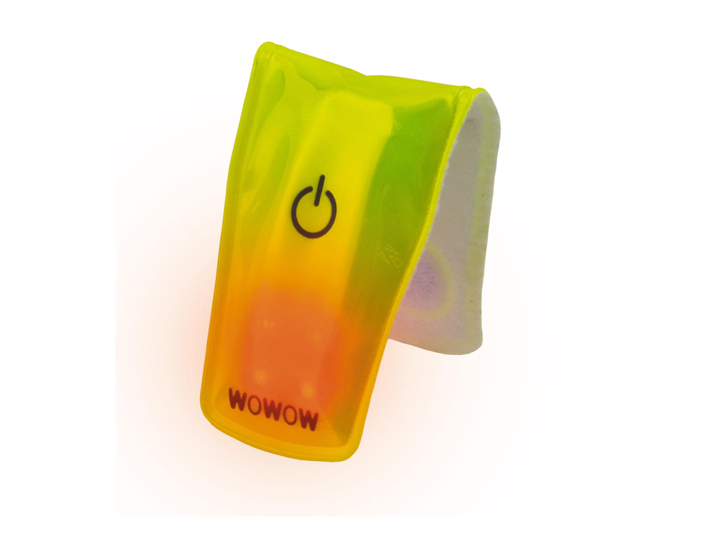 Lampje Wowow Magnetlight 4 rode leds met magneetsluiting oplaadbaar met USB-kabel